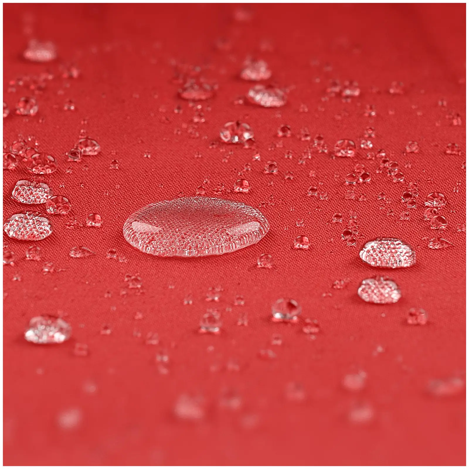 Seconda Mano Ombrellone decentrato - rosso - quadrato - Ø 250 cm - girevole
