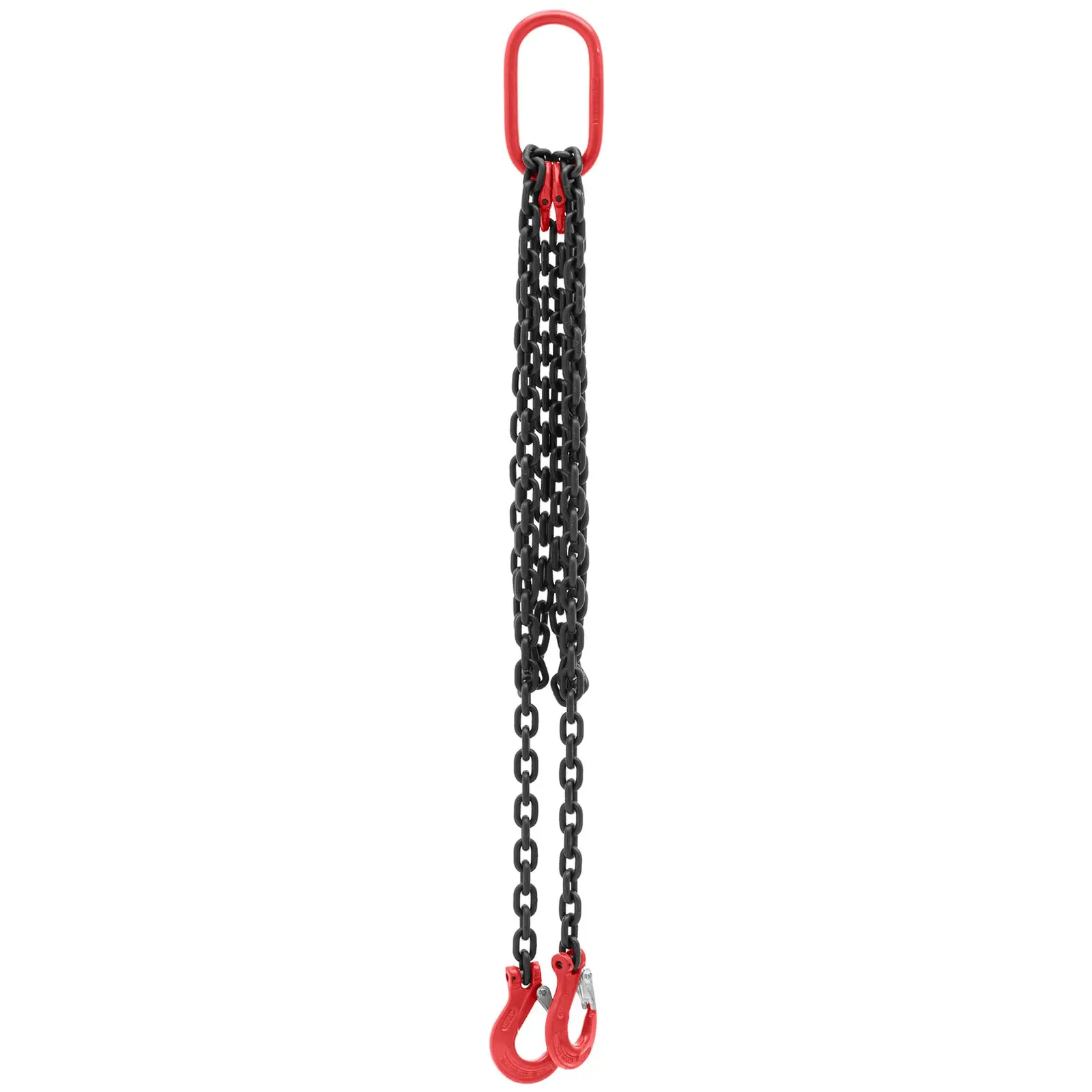 Imbracatura a catena - 2.800 kg - 2 x 2 m - Nera