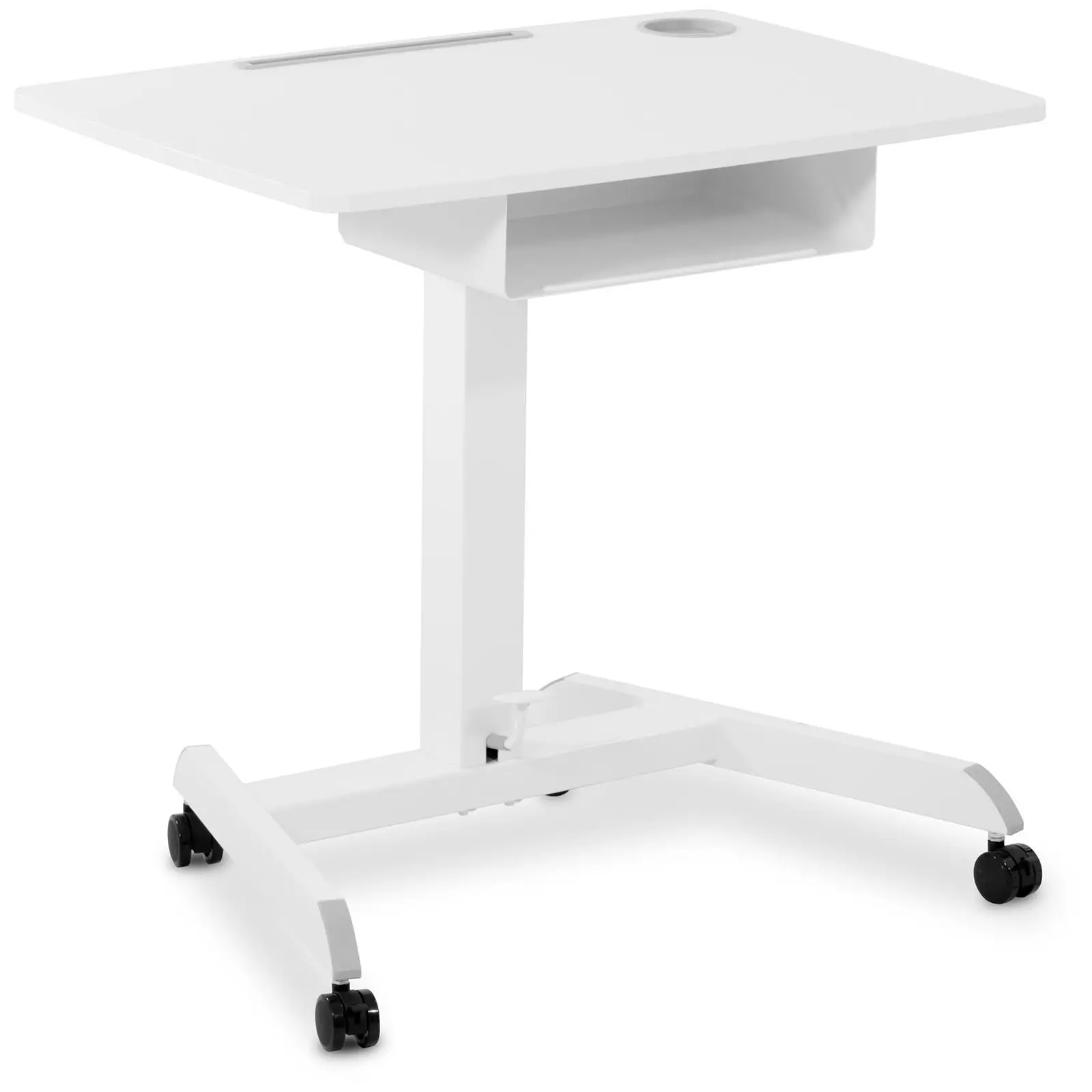 Tavolo per pc portatile - 80 x 56 cm - Inclinabile a 0 - 30° - altezza: 760 - 1.130 mm