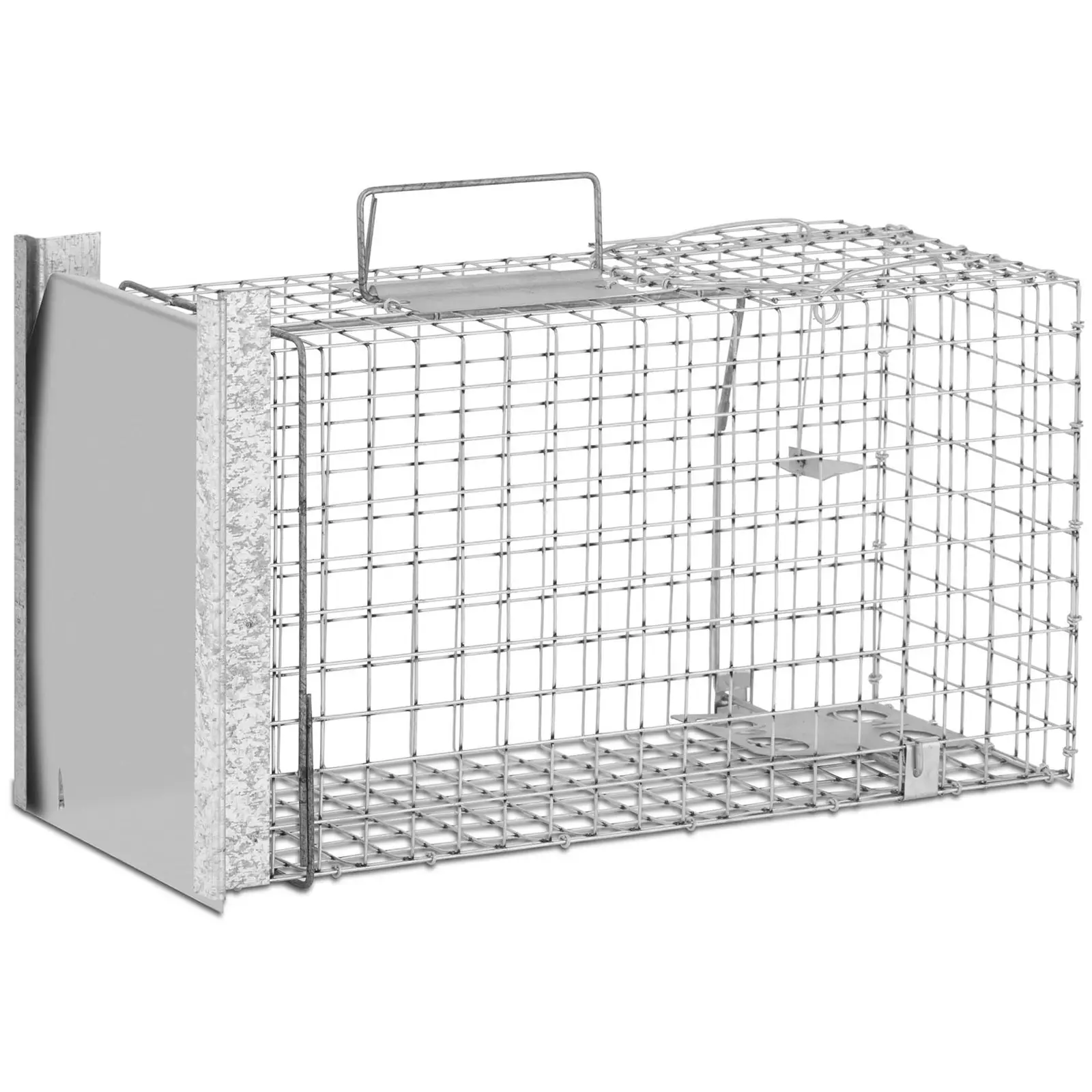 Trappola per animali - 500 x 200 x 270 mm - Dimensione grata: 25 x 25 mm