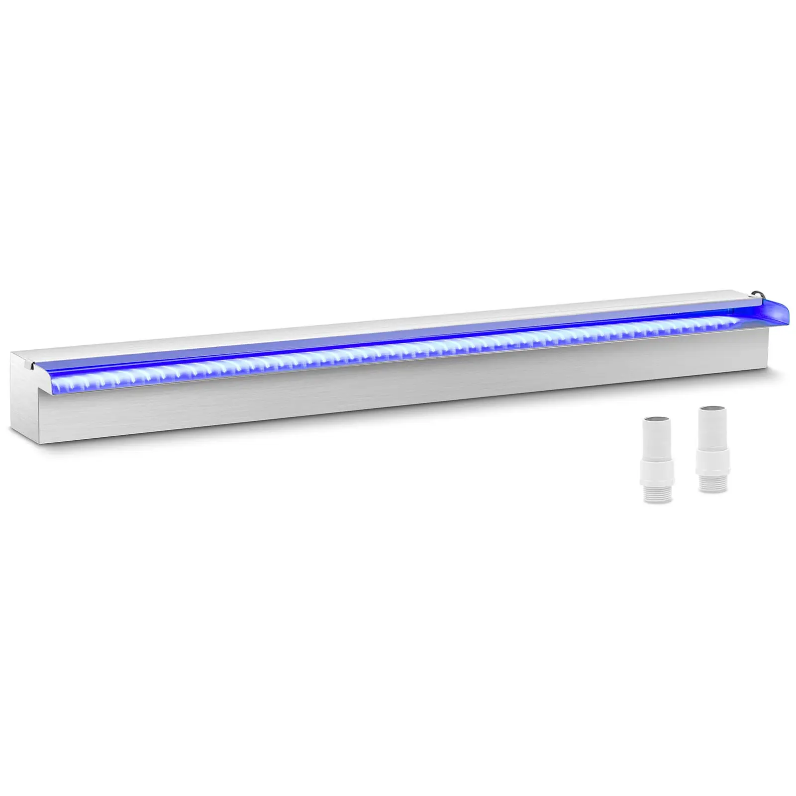 Cascata da giardino - 90 cm - Illuminazione LED - Blu, bianca
