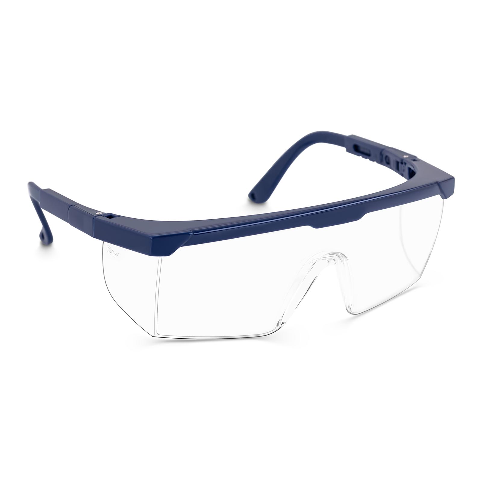 Occhiali protettivi da lavoro TECTOR - Trasparenti - EN166 - Regolabili - 10 pezzi