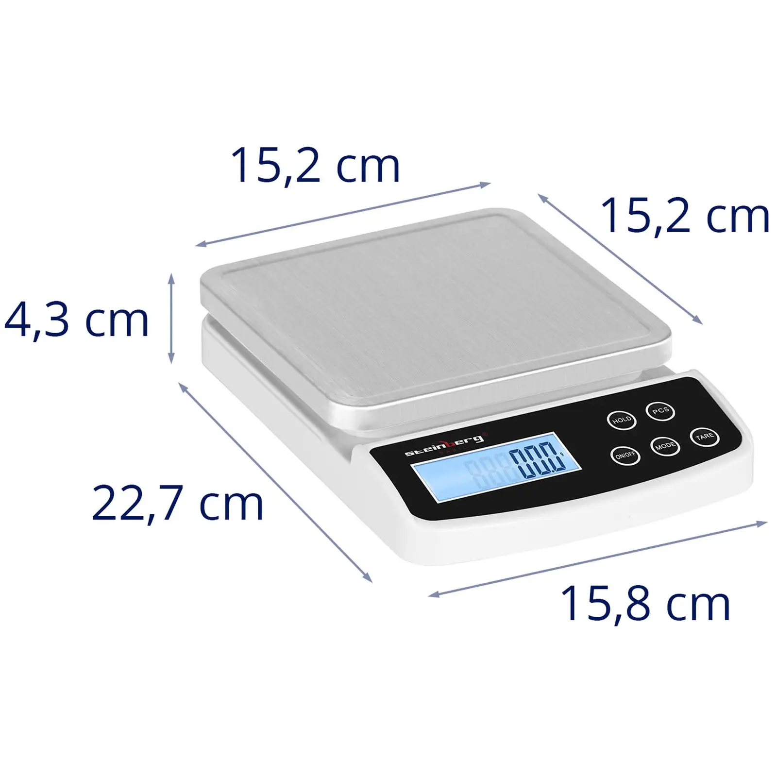 Bilancia pesalettere - 5 kg / 0,1g - Basic