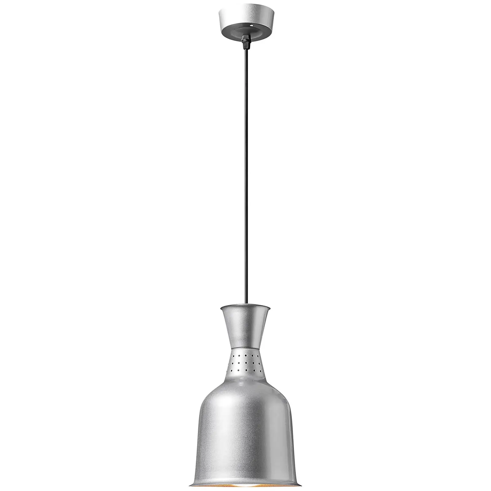 Lampada riscaldante - argento - 18.5 x 18.5 x 28.5 cm  - Acciaio