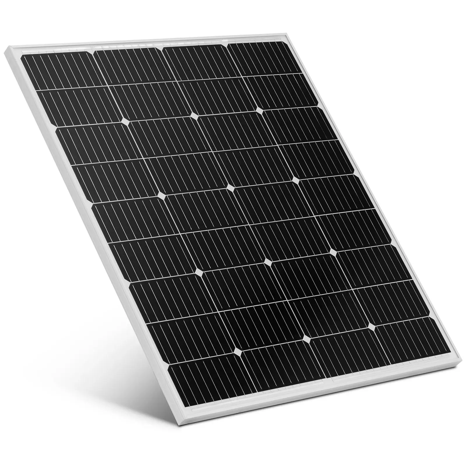 Pannello solare monocristallino - 110 W - 24.19 V - Con diodi di bypass