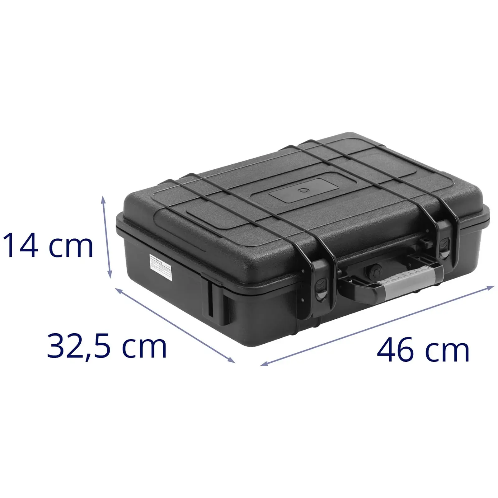 Valigetta per macchina fotografica - Impermeabile - 15 L - Nera - 46,3 x 36,3 x 13,9 cm