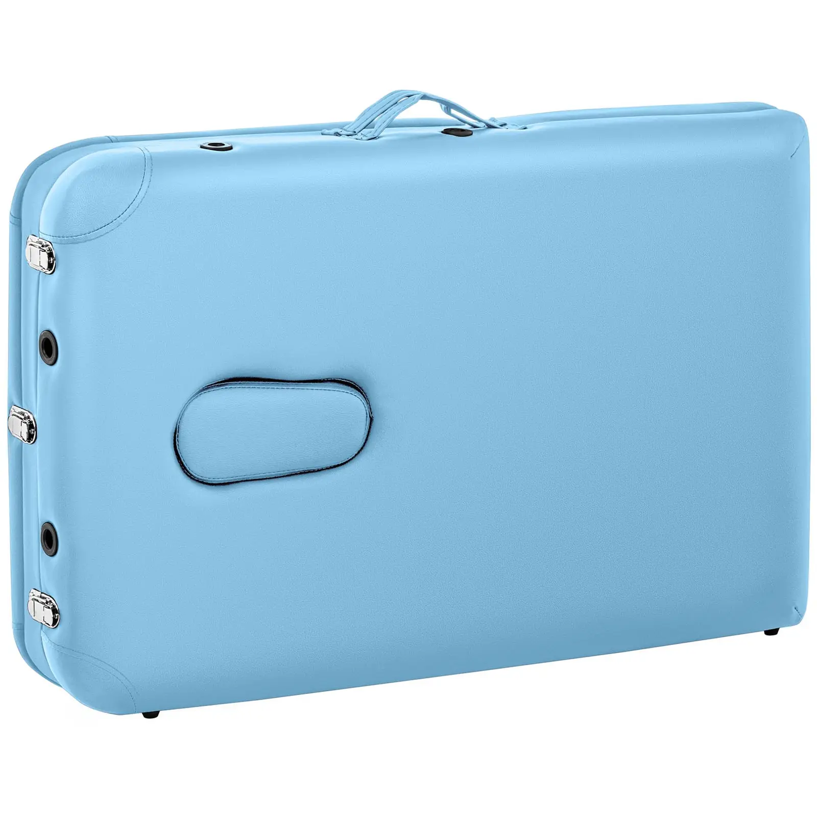 Lettino massaggio portatile - 185 x 60 x 60-81 cm - 180 kg - Turquoise