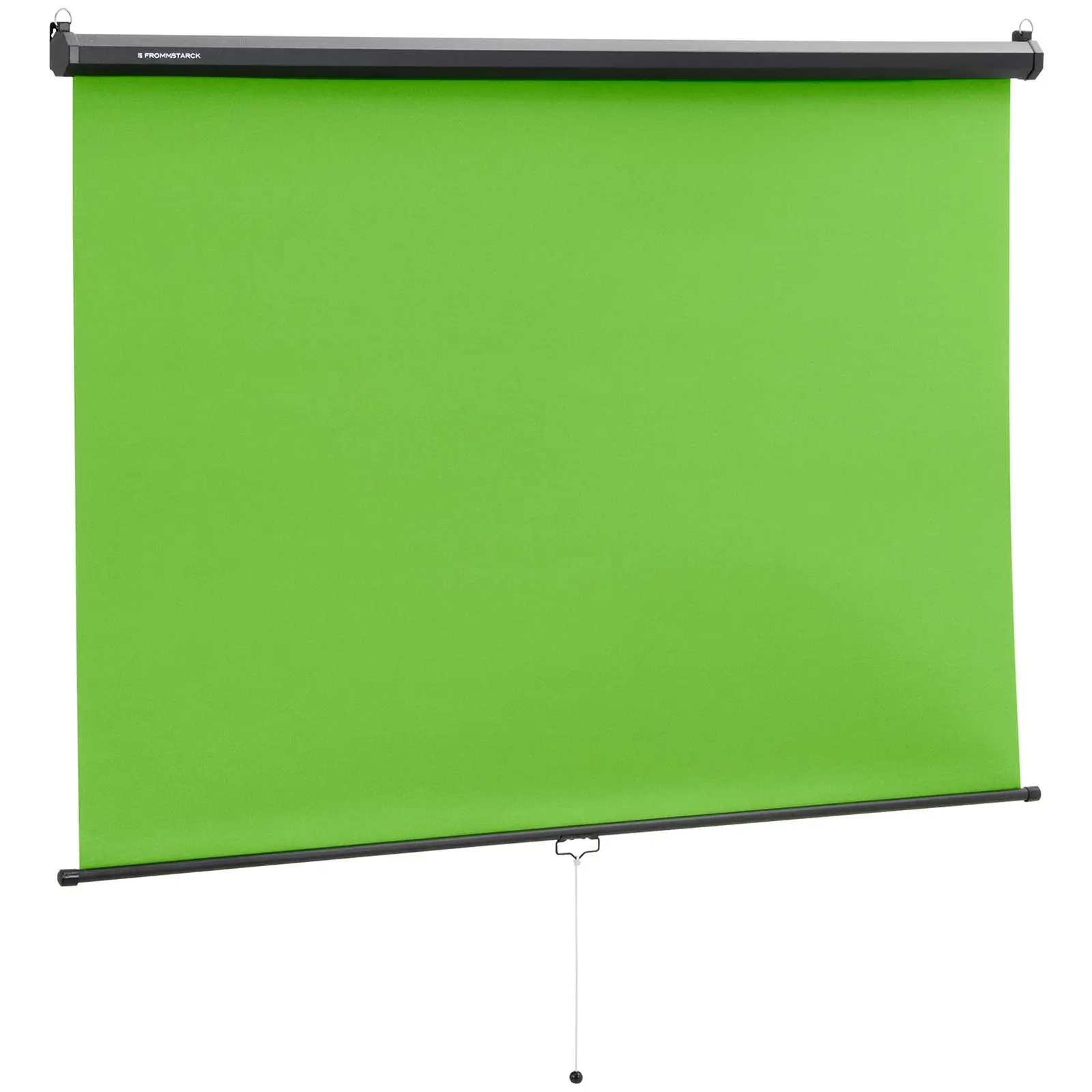 Green screen - Roll up - Per pareti e soffitti - 84" - 1760 x 1450 mm