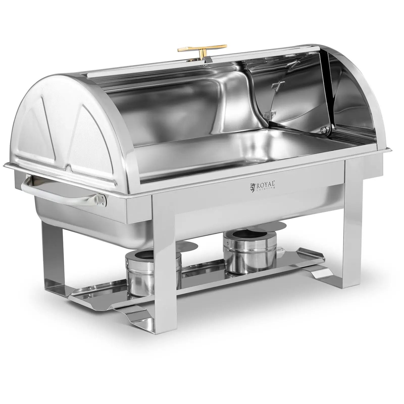Chafing Dish - GN 1/1 - 9 L - 2 celle a combustibile - Royal Catering