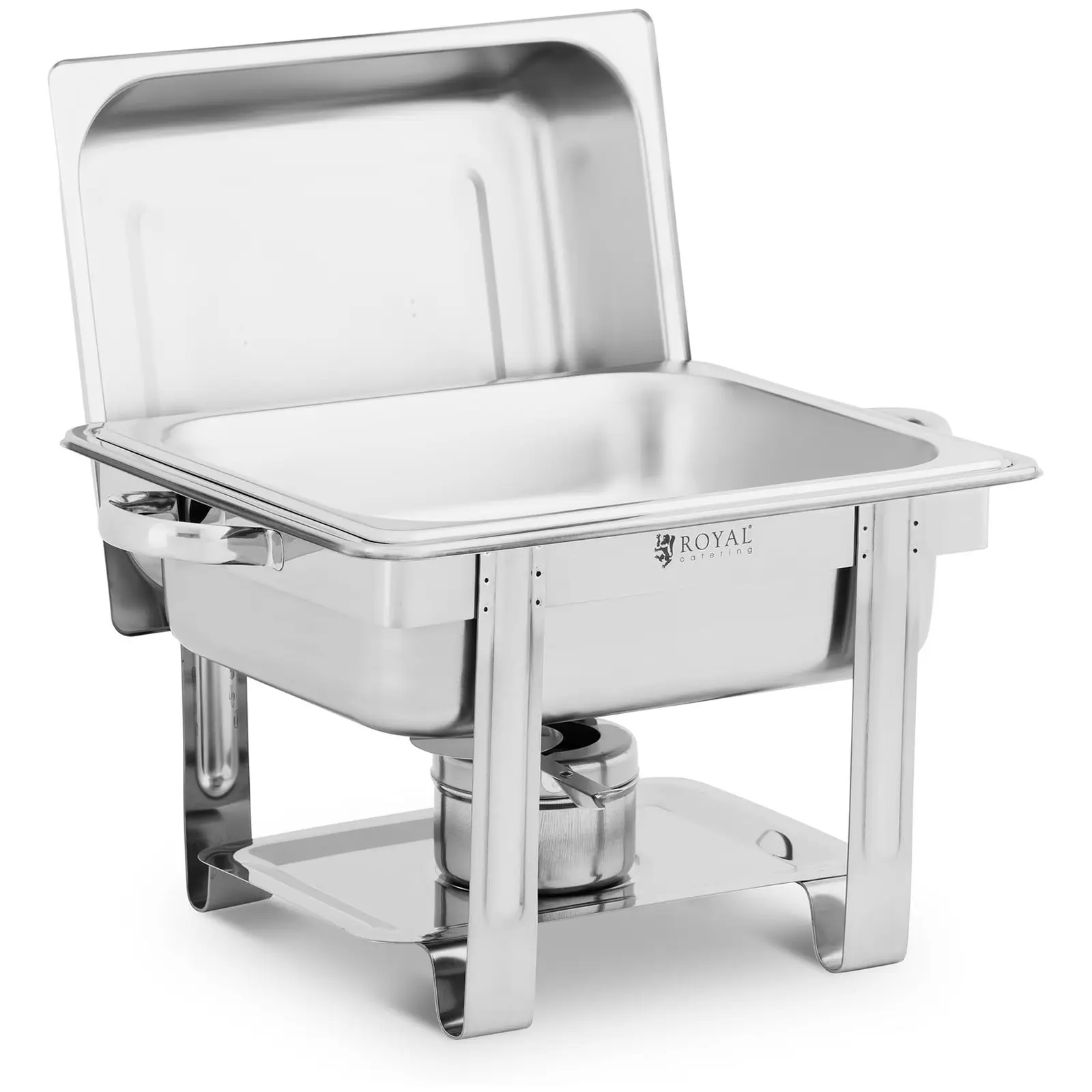 Chafing Dish - 4,5 L - Con contenitore GN 1/2 - Royal Catering